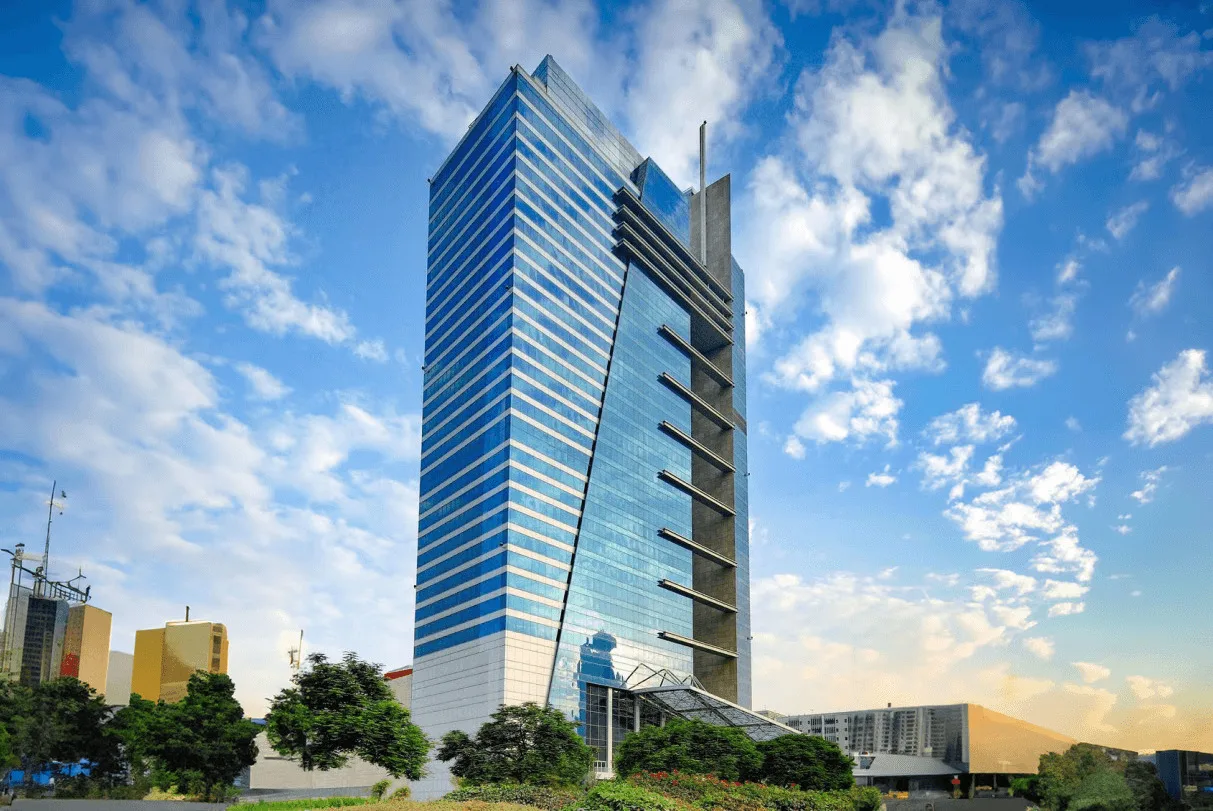 Exterior view of H Hotel in the DWTC area.